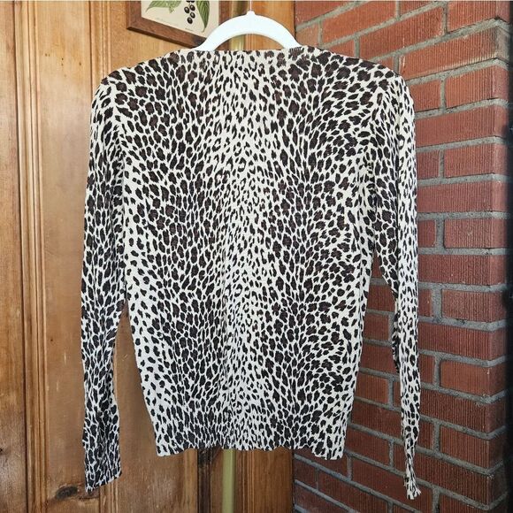 Zara Animal Print Cardigan - Picture 6 of 8
